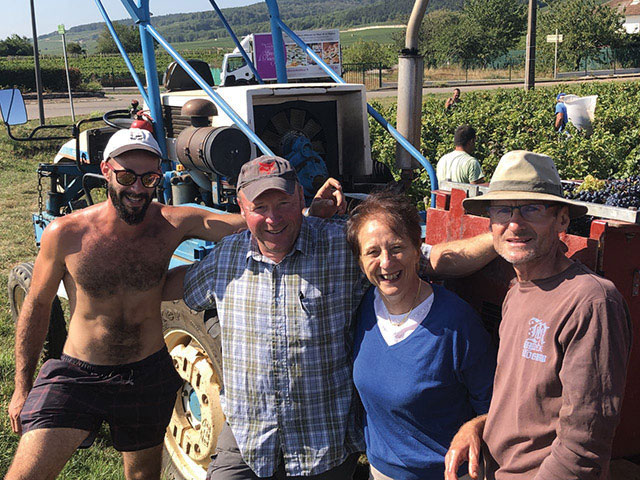 Vendanges 2022 au Domaine Tortochot